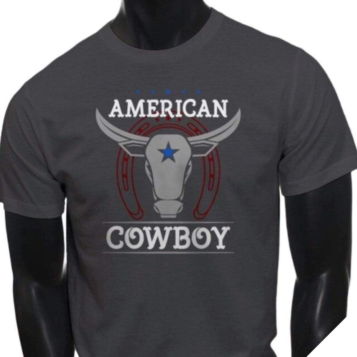 Amerikansk cowboy-t-shirt 1 Amerikansk cowboy-t-shirt