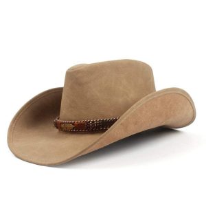 Beige Cowboy Hat