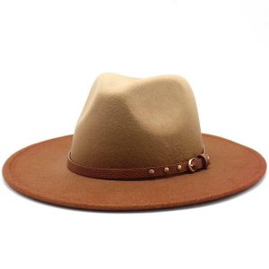 Brun cowboyhat til kvinder