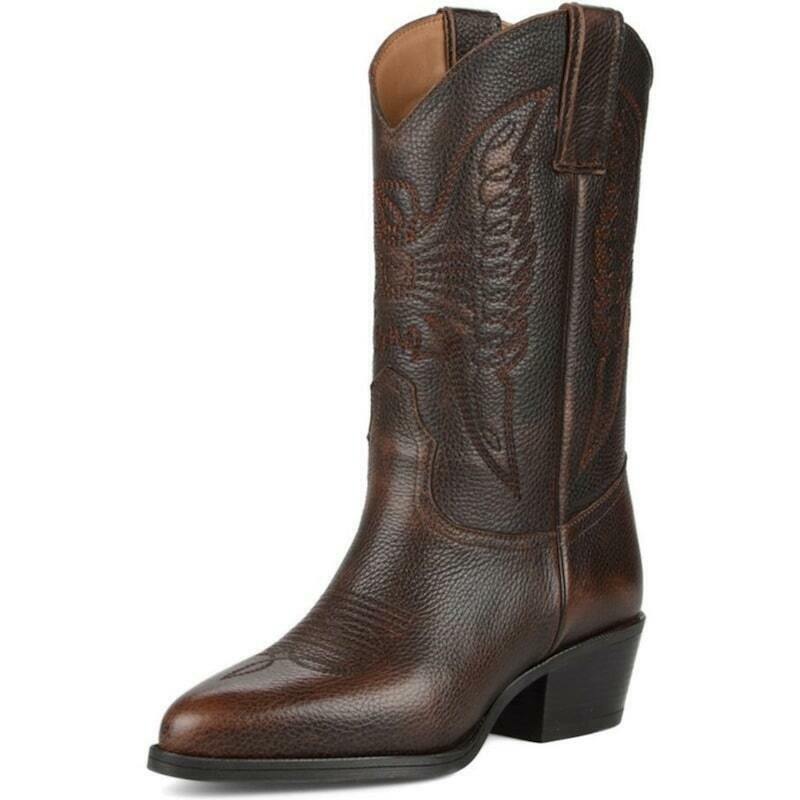 Brune country-cowboystøvler 1 Brune country-cowboystøvler