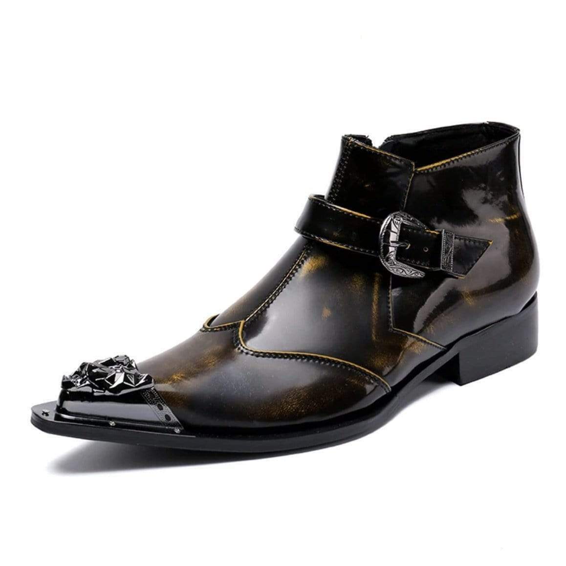 Brune cowboystøvler 3 Brune cowboystøvler