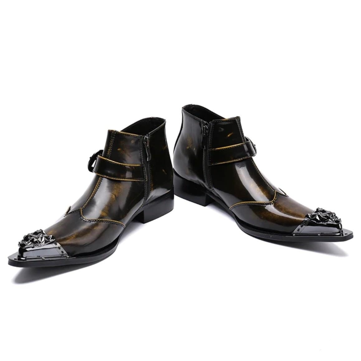 Brune cowboystøvler 4 Brune cowboystøvler