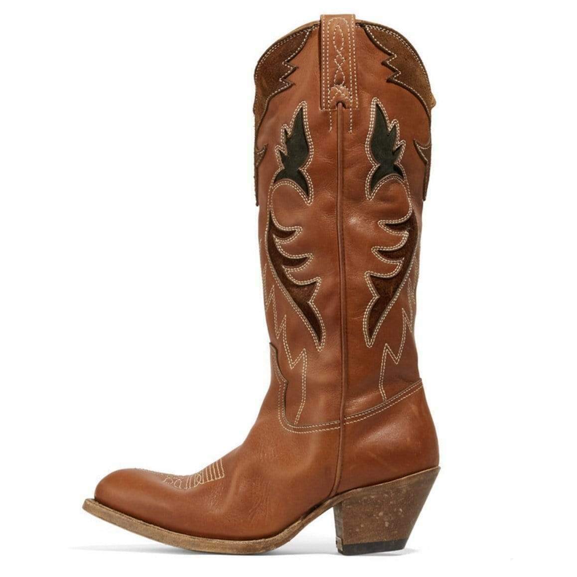 Brune cowboystøvler 1 Brune cowboystøvler