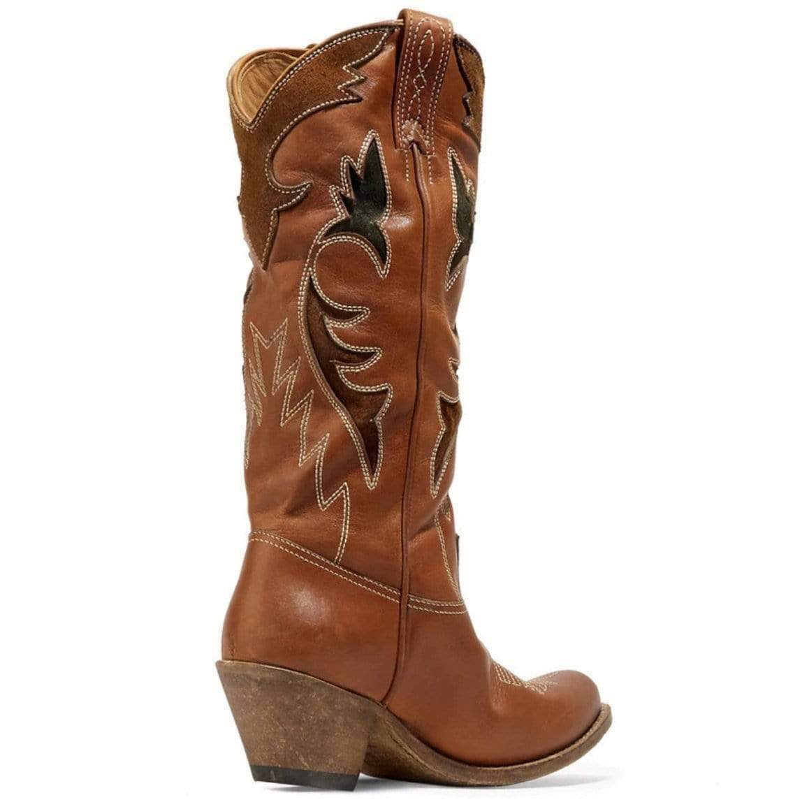 Brune cowboystøvler 2 Brune cowboystøvler