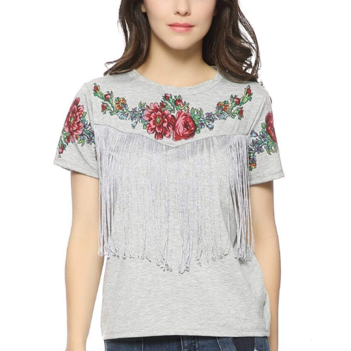 Country Cowboy-T-shirt til kvinder 2 Country Cowboy-T-shirt til kvinder