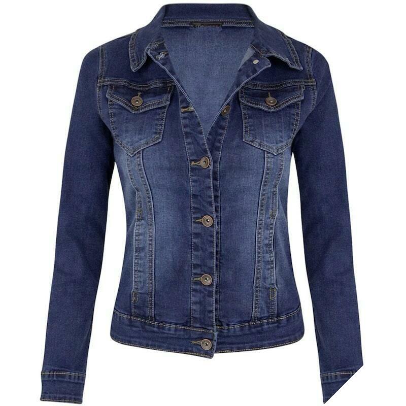 Country denim westernjakke til kvinder 3 Country denim westernjakke til kvinder