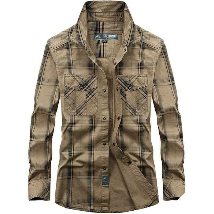 Country plaid western skjorter til mænd 1 Country plaid western skjorter til mænd