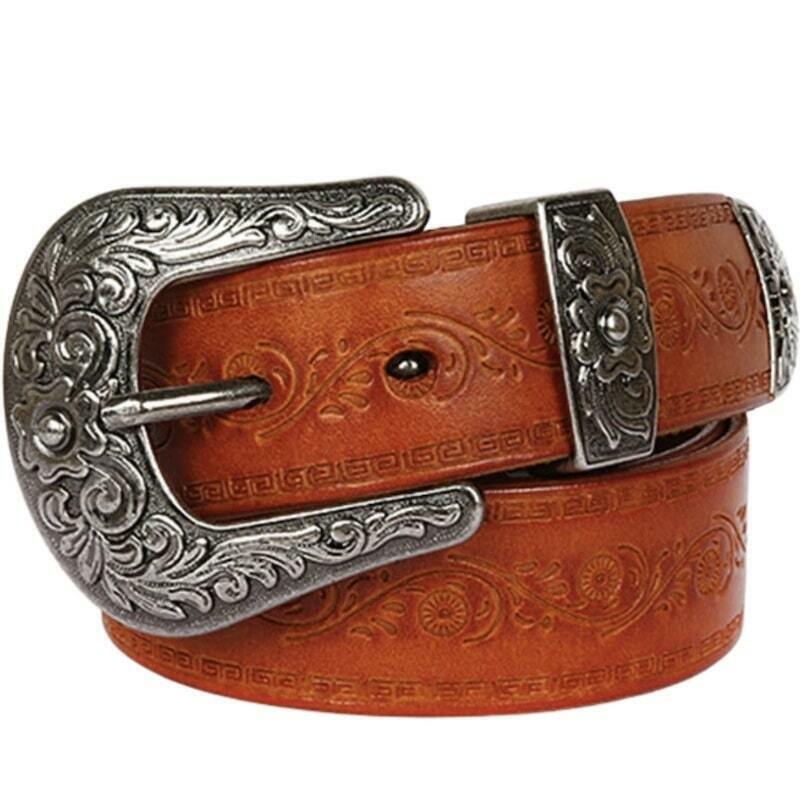 Country Woman Cowboybælte i læder 3 Country Woman Cowboybælte i læder