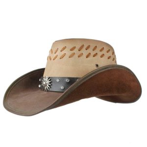 Cowboy Hat Læder Mand