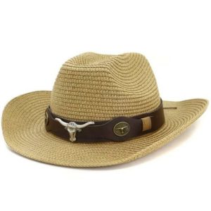 Cowboy Straw Hat Man