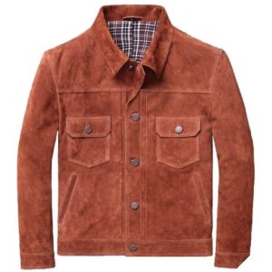 Cowboyjakke i læder