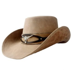 Ecru Western Hat