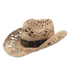 Guns Straw Cowboy Hat