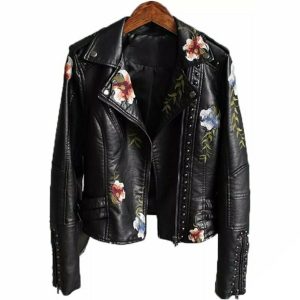 Kort country western-jakke til kvinder