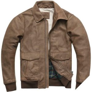 Læderjakke i western-stil