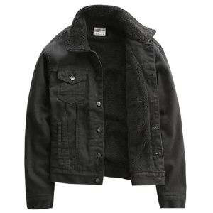 Mellemlang cowboyjakke