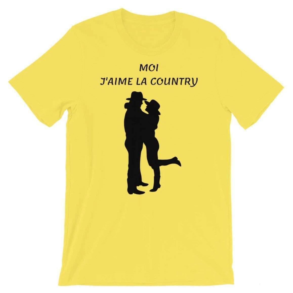 Moi J'Aime La Country Cowboy-T-shirt 3 Moi J'Aime La Country Cowboy-T-shirt