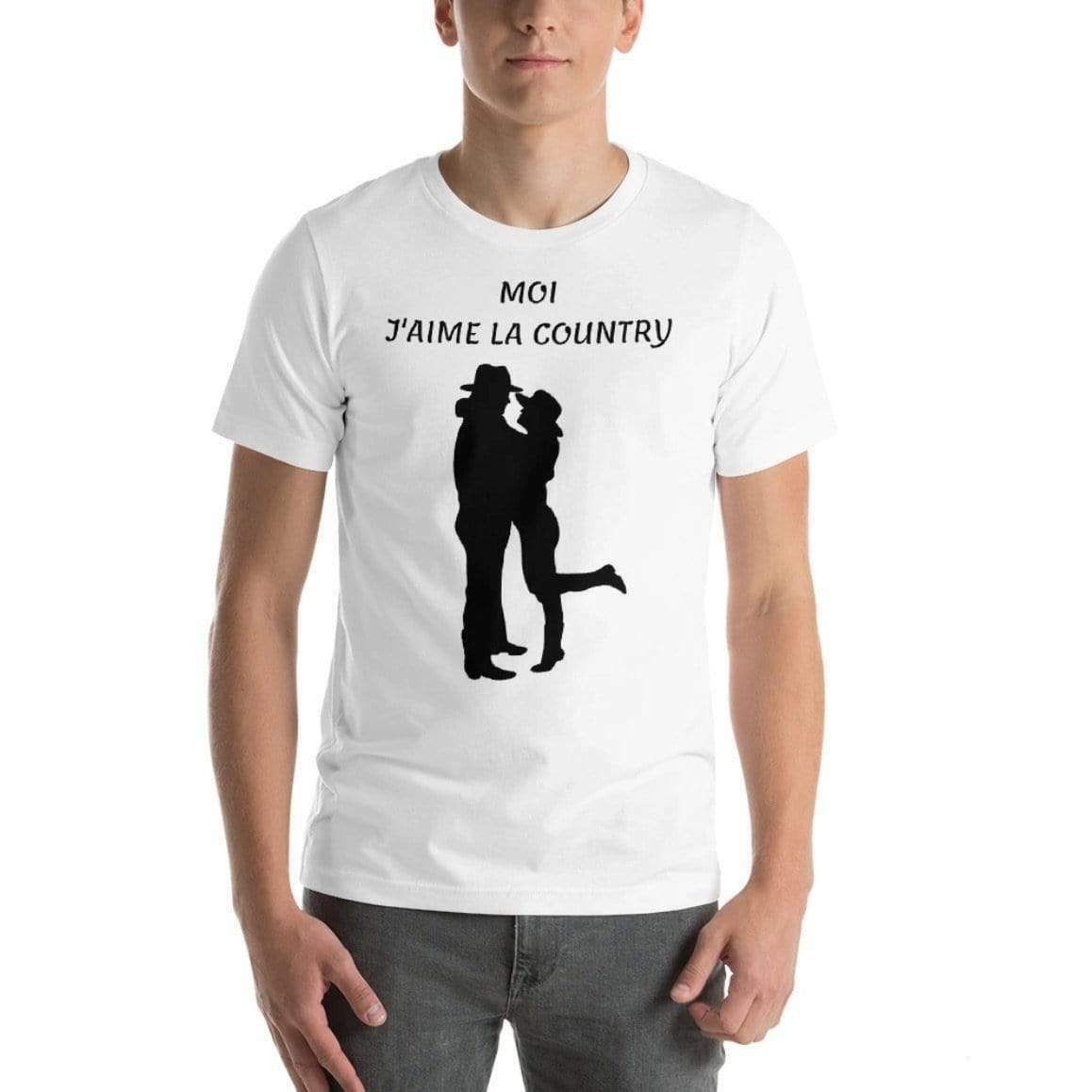 Moi J'Aime La Country Cowboy-T-shirt 7 Moi J'Aime La Country Cowboy-T-shirt