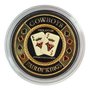 Par af konger Western Poker Chip