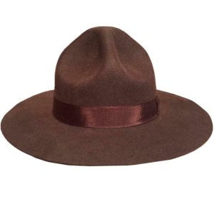 Western-hat med bred kant