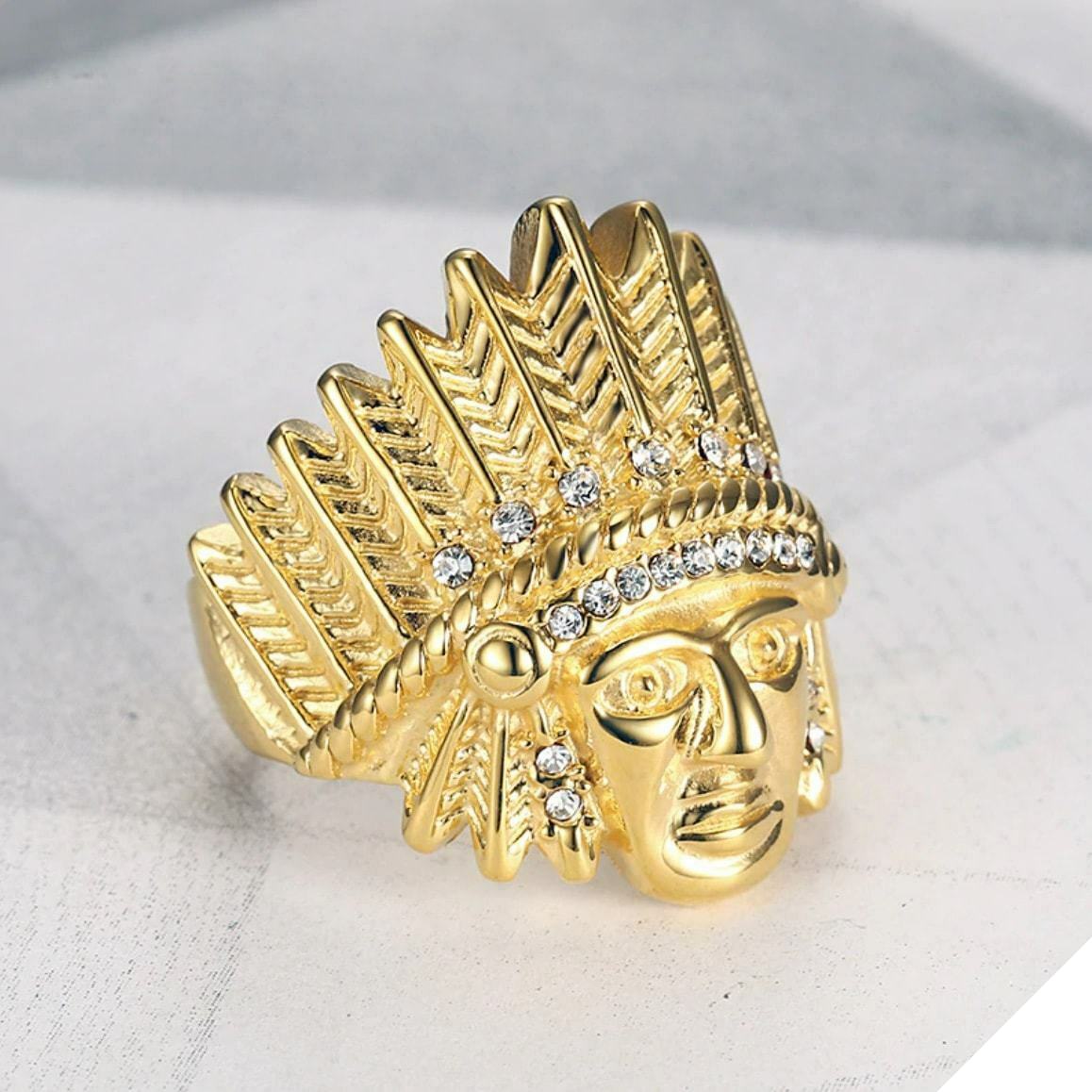 Western hovedring indianerhøvding 2 Western hovedring indianerhøvding