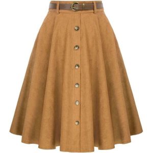 Western mini-nederdel