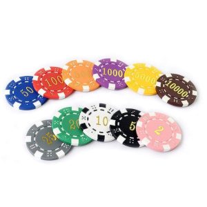 Western poker jetoner (200 til 500 jetoner)