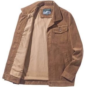 Westernjakke i fløjl