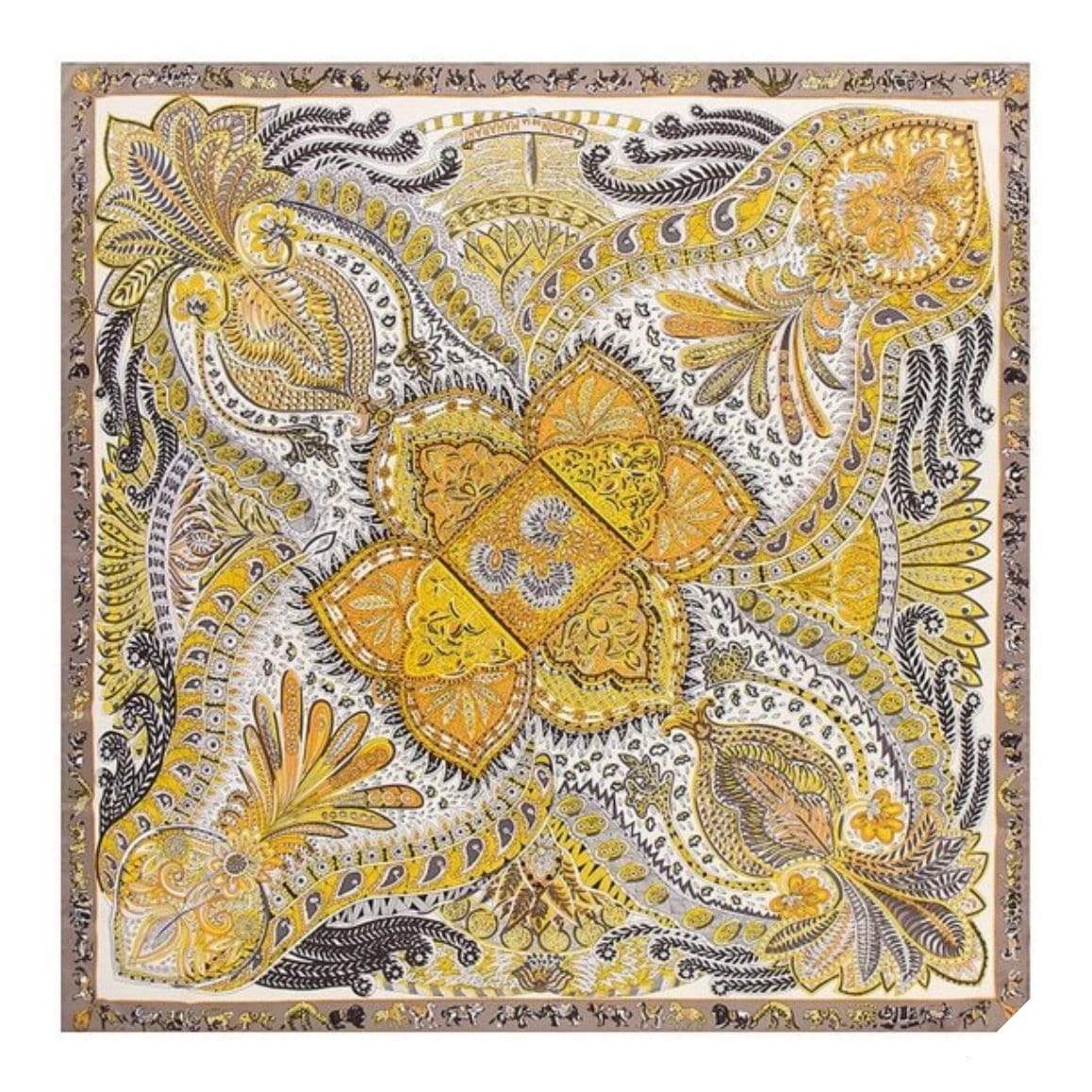 Yellow Cowboy Scarf 1 Yellow Cowboy Scarf